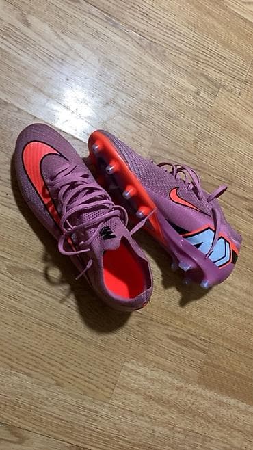 Office Furniture: Fudbalske kopačke Nike Mercurial (FG) – ljubičasto/ružičaste sa crnim — 3