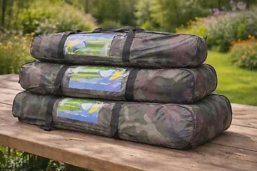 stolica za plazu: Kamperske sklopive stolice u kamuflažnim torbama za nošenje 🏕️ Kamp — 1