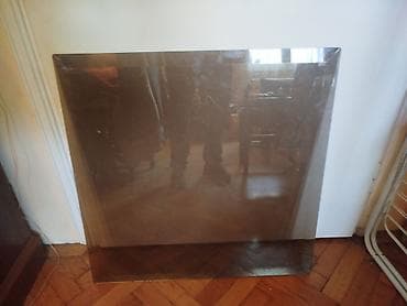 Kreveti: Braon staklo za klub stocic. Dimenzije oko 64,4 cm x 64 cm — 4