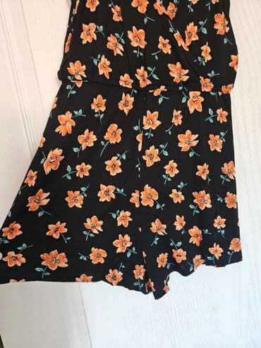 patike a: H&M, S (EU 36), Cvetni, bоја - Crna — 4