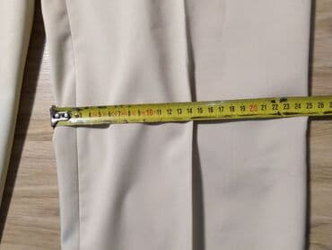 tech fleece 1:1: Muško odelo – komplet sako i pantalone, svetlo bež/šampanj boje. - — 18