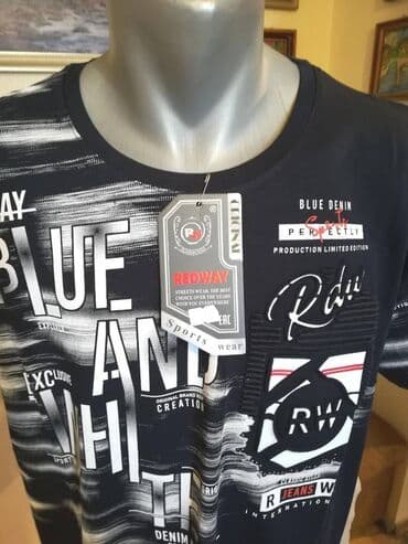 diskver majice: Nova muska majica Redway u velikim brojevima 4XL 5XL 6XL. Turska — 2