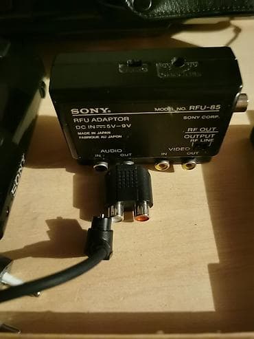digitalna kamera za decu: Sony Video8 komplet – analogna kamkorder kamera sa opremom - Model — 3