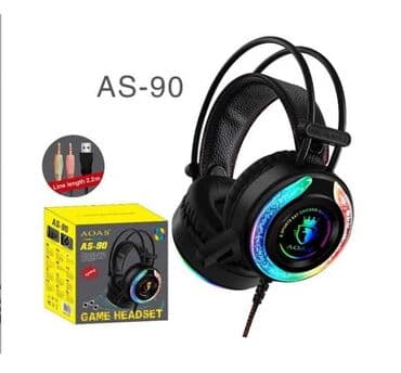 bezicne slusalice cena: Cena 2.500 dinara As-90 Gejmerske slusalice AOAS AS-90 su slušalice — 5