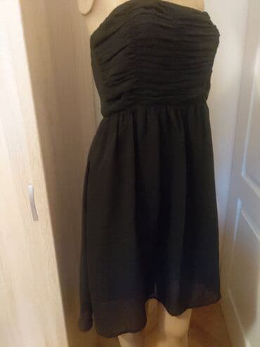haljine sečene ispod grudi: S (EU 36), color - Black, Evening, Without sleeves — 4