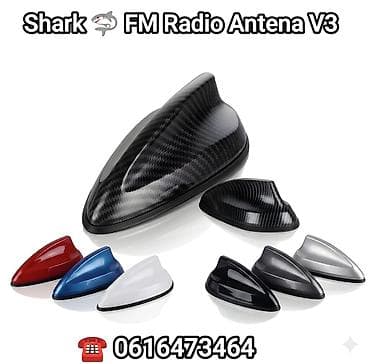 parking cuvar na daljinski: Shark FM radio antena – Verzija 3 (ajkula) - Univerzalna krovna — 1