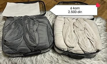 Donji delovi trenerke: 🍃Navlake za stolice🍃 🍃Paket sadrži 6 komada 🍃Materijal-pliš 🍃Cena-2500 — 7