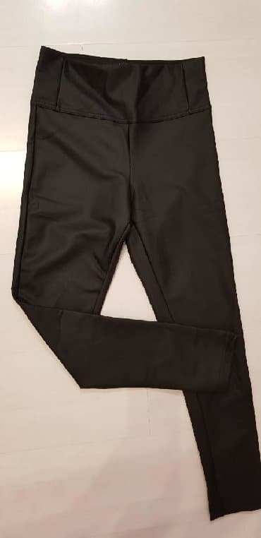 Faux leather, color - Black, Single-colored