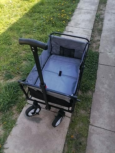 frotiri cena: Sklopiva transportna kolica na izvlačenje - Prostrana korpa od — 4