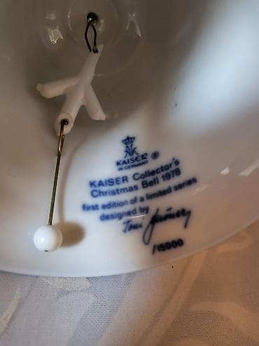 Home & Garden: Zvono novo 1978g.Vitlajem Kajser porcelan Z.Nemacka. Kolekcionarsko — 2