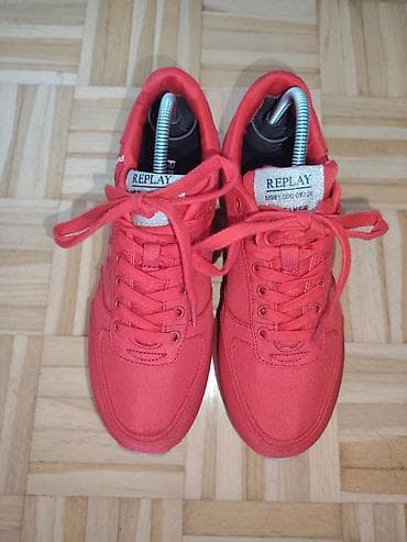 replay bele cizme: Replay patike – crvene UG 25cm - Model: Replay Sneakers (oznaka na — 1