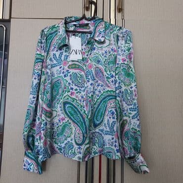 Zara, XL (EU 42), Viskoza, bоја - Šareno