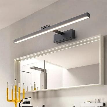 ograde za bebe: Zidna LED lampa za ogledalo 50 cm – crna ✅ Novo, nekorišćeno ✅ Opis — 3