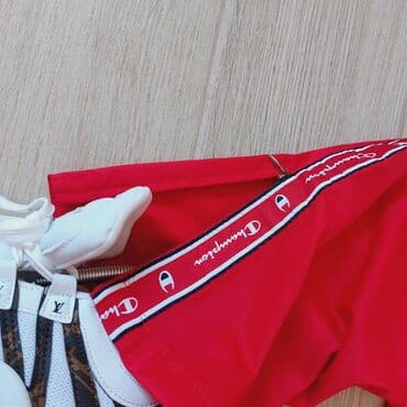 skafander za zimu: Champion, M (EU 38), Single-colored, color - Red — 2