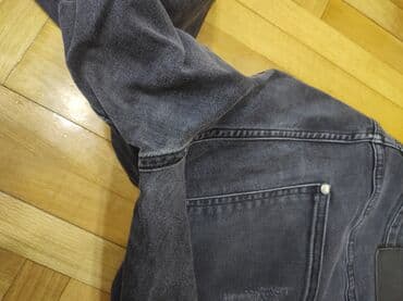 push up pantalone: Farmerke H&M veličina 36/32. Polovne. Poluobim struka 45/48 — 4
