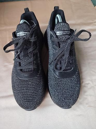 polovne patike zenske: Skechers BOBS patike – crno/siv melanž - Model: Skechers BOBS — 1