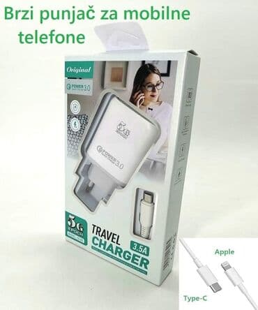 xiaomi punjac 67w: Cena 1200 din Type C Cena 1350 din Apple Brzi punjac za mobilne — 1