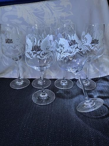 Prehrambeni proizvodi: Case nove za vino iz 90ih,kristalno staklo Rastal Nemacka. Case za — 8