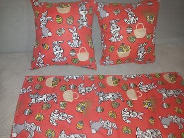 Holiday decorations: Dva jastuka + nadstolnjak — 10