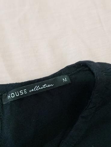 polo košulje: Ženska bluza HOUSE collection – veličina M. - Boja: crna - Dizajn — 2