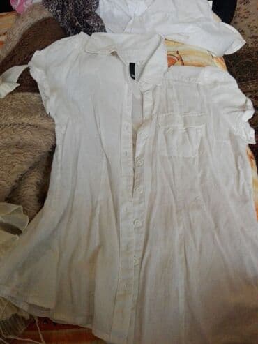 teksas košulja: 0101 Brand, M, Pamuk, bоја - Bela — 1