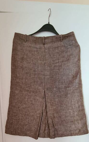 haljine secene ispod grudi: L (EU 40), Mini, color - Brown — 2