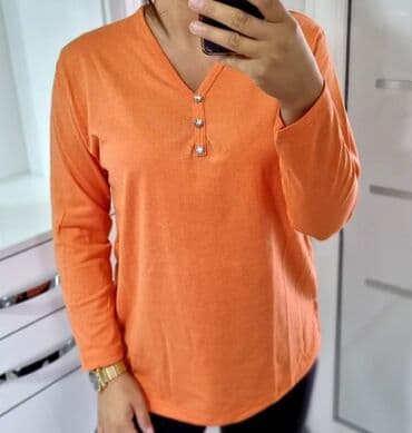 push up helanke new yorker: L (EU 40), Single-colored, color - Orange — 1