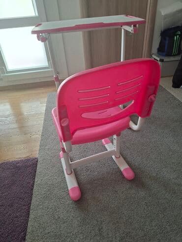 Setovi stolova i stolica: Dečiji radni sto i stolica – podesiva visina - Set radnog stola i — 6