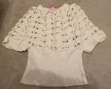nikolas odeća: S (EU 36), M (EU 38), Cotton, Perforated, Single-colored — 1