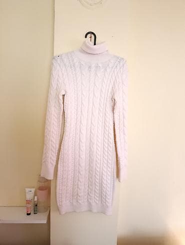 bearpaw cizme: Pletena haljina/džemper-haljina sa rol-kragnom - Boja — 1