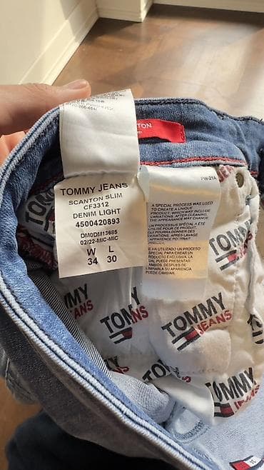 moderne pantalone 2023: Jeans, Tommy Hilfiger, color - Light blue — 4