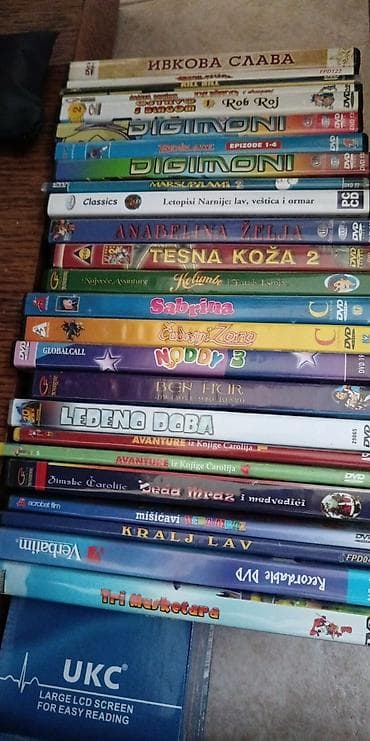 Velika kolekcija DVD i VHS izdanja – crtani filmovi, serije i