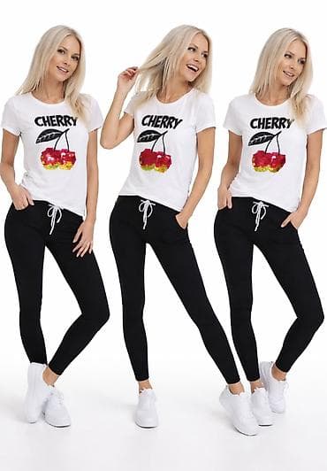 diskverd majice: Prelepa majica uvoz Francuska Vel S M PAMUK ELASTIN Povoljno Višnje su — 1