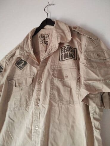ck prsluk muski: Shirt Short sleeves, XL (EU 54), color - Brown — 2