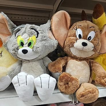 skakaonica za bebe: Plišane igračke Tom i Džeri Proizvod: Plišane igračke. Likovi: Tom — 1