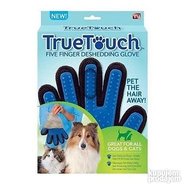 Rukavica za lakše raščešljavanje ljubimaca Rukavica uklanja dlake i