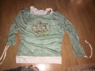 leopard print haljine: S (EU 36), M (EU 38), Single-colored, Print, color - Green — 1