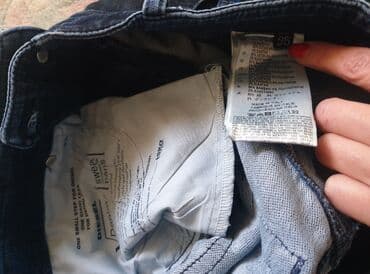 push up pantalone: DIESEL original farmerke uske stretch, teget boje, izgledaju kao da su — 17