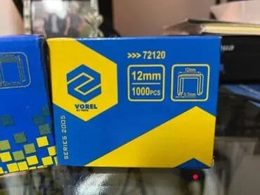 tabla za alat uradi sam: *** AKCIJA *** 0937 Klamerice za heftalice; Dimenzije u setu: 12mm x — 4