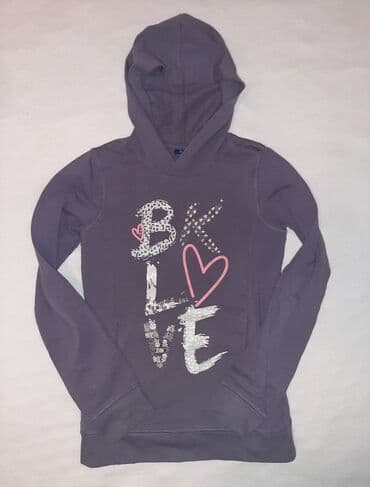novi dres partizana puma: Duks za devojčice br 158 ( br.13) pamuk 100% kao nov Blukids — 1