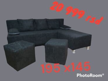 Ugaone garniture: ⭐⭐⭐AKCIJA,AKCIJA⭐⭐⭐ ⭐UG MIMI ⭐-30% ⭐20 999 RSD ⭐195 x145 ⭐RAZVLACI SE — 2