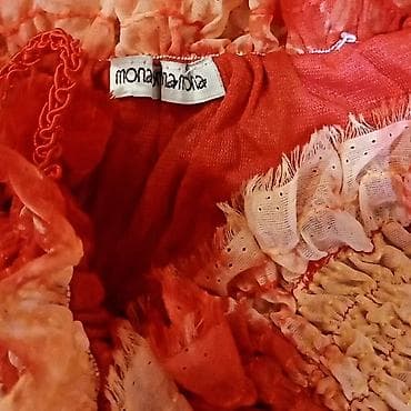 kompleti za leto: MonaMarina haljina – duga, bez bretela - Brend: MonaMarina (etiketa — 2