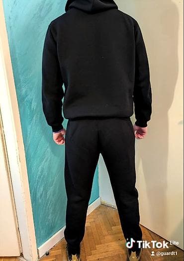 Coats and trench coats: Set, color - Black, Cotton — 10