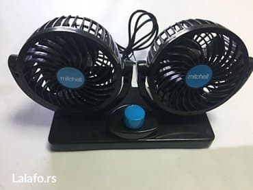 ventilatori za kamione: Dupli ventilator na 12v i na 24v. Za automobile, traktore, radne — 1