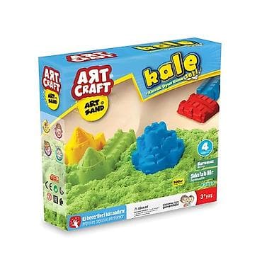 Kreativne i edukativne igračke: ArtCraft kinetički pesak – Zamak, 500 g Uživajte u beskrajnoj — 1