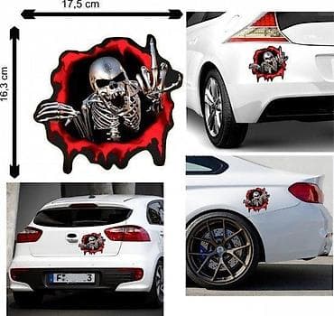 SKELETOR - nalepnica - 412 📌 Opis: Samolepljive nalepnice izrađene od