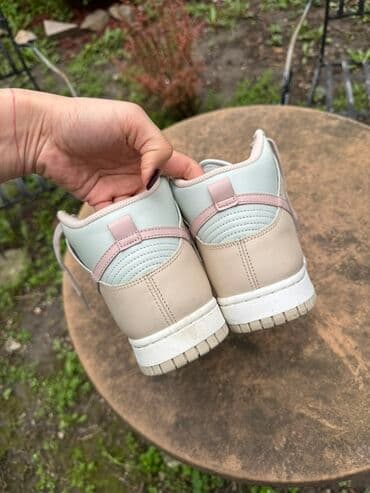 Oxfords: Nike, 39, color - Light blue — 2