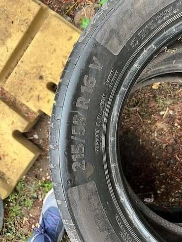 stampanje na masnom papiru: CONTINENTAL 215/55 R16 LETNJA | Continental 215/55R16, stanje dobro — 3