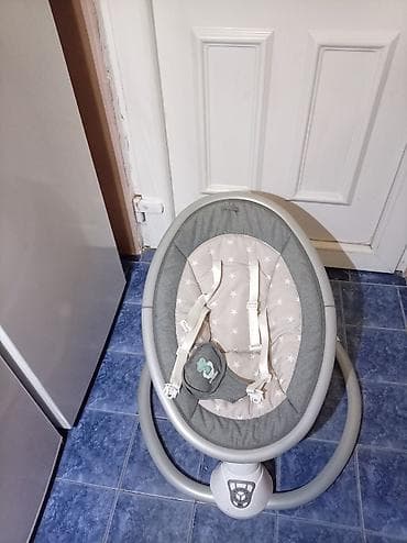 Električna ležaljka/njihalica za bebe - Ovijalni ovalni dizajn sa — 1