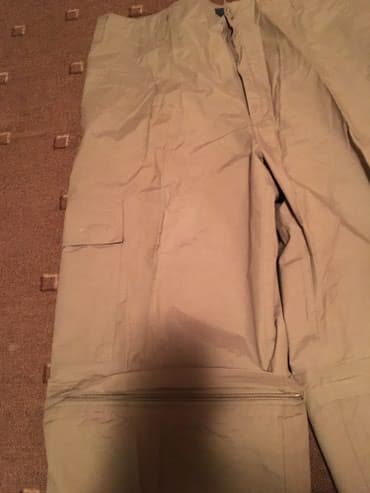 c a papuce: Pantalone, Jogger, bоја - Bež — 3